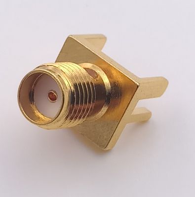 18GHz Female SMA Coaxial Connector Straight PCB Mounting Wifi Antenna Connectors