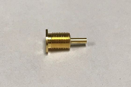 50 Ohms Coaxial Cable Connectors RF MCX Female  Nut Mounting With Micro - Stripe