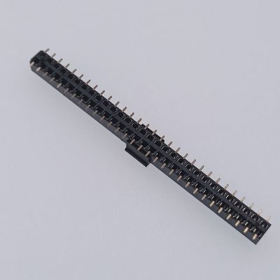 2x30 Pins Female Header Connector Telecommunication 2.54 Mm Pitch Header