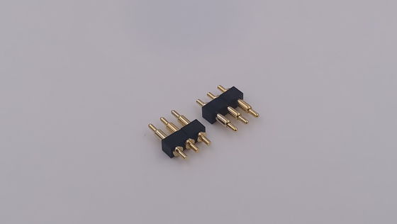 PCB Mount Spring Loaded Pogo Pin Connector 1x3P Straight DIP