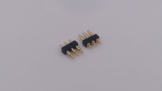 PCB Mount Spring Loaded Pogo Pin Connector 1x3P Straight DIP